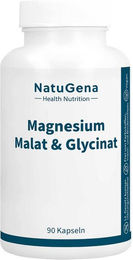NatuGena Magnesium Malat und Glycinat Komplex vegan Kapseln 360 Stück – Bild 1 von 2