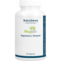 Produktbild von NatuGena Magtein Magnesium-L-Threonat Kapseln vegan glutenfrei laktosefrei 90 Stück