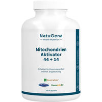 Produktbild von NatuGena Mitochondrien Aktivator 44+14 Multi-Komplex Kapseln 240 Stück