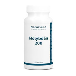 NatuGena Molybdän Kapseln mit 200 µg pro Tagesdosis 120 Kapseln – Bild 1 von 1