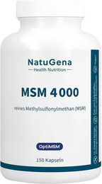 NatuGena MSM 4000 Kapseln vegan und glutenfrei 150 Stück – Bild 1 von 1