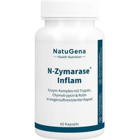 Produktbild von NatuGena N-zymarase Inflam Enzym+ru Kapseln 60 Stück