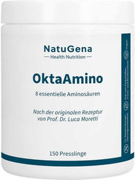 NatuGena OktaAmino Presslinge mit 8 essentiellen Aminosäuren aus pflanzlichem Ursprung 150 Stück – Bild 1 von 2