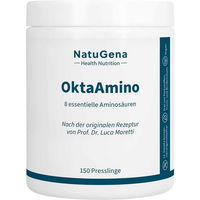Produktbild von NatuGena OktaAmino Presslinge mit 8 essentiellen Aminosäuren aus pflanzlichem Ursprung 150 Stück