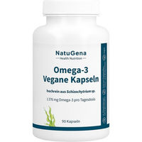 Produktbild von NatuGena Omega-3 Algenöl vegane Kapseln für Schwangere und Stillende 90 Stück