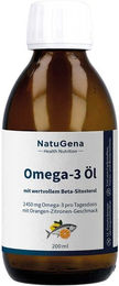NatuGena Omega-3 Fischöl Bio Flüssig für Schwangere und Stillende – Bild 1 von 3