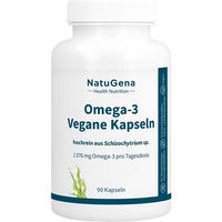 Produktbild von NatuGena Omega-3 Fischöl Kapseln mit 1390 mg DHA und 705 mg EPA