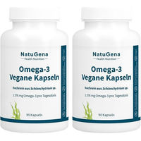 Produktbild von NatuGena Omega-3 Vegane Kapseln für Schwangere und Stillende – Glutenfrei und Laktosefrei
