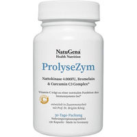 Produktbild von NatuGena ProlyseZym Kapseln mit Nattokinase und Bromelain 150 Stück