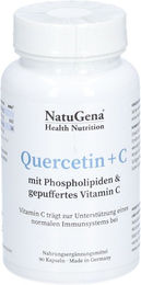 NatuGena Quercetin + C Kapseln für Erwachsene mit Calciumascorbat – Bild 1 von 1
