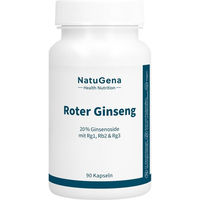 Produktbild von NatuGena Roter Panax Ginseng 20% Ginsenoside Vegan Kapseln