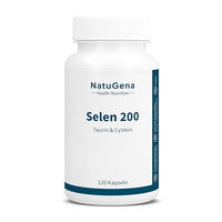 Produktbild von NatuGena Selen Kapseln vegan laktosefrei und glutenfrei 120 Stück
