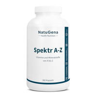 Produktbild von NatuGena SpektrA-Z Multivitamin mit bioaktiven Vitaminen und Mineralstoffen 360 Kapseln