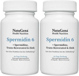 NatuGena Spermidin Kapseln vegan mit Spermidin und Resveratrol – Bild 1 von 1