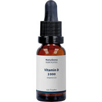 Produktbild von NatuGena Vitamin D 2000 Tropfen vegan für Erwachsene 525 ml