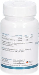 NatuGena Vitamin D3 + K2 5000 vegetarische Tabletten 180 Stück – Bild 1 von 1