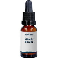 Produktbild von NatuGena Vitamin D3 und K2 Öl Tropfen 525 ml