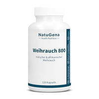Produktbild von NatuGena Weihrauch Kapseln mit afrikanischem und indischem Boswellia-Extrakt 120 Kapseln