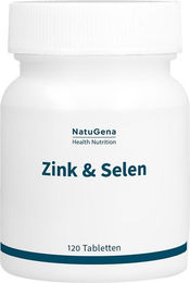 NatuGena Zink und Selen Picolinat Tabletten 120 Stück – Bild 1 von 2