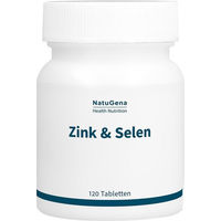 Produktbild von NatuGena Zink und Selen Picolinat Tabletten 120 Stück