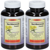 Produktbild von natuko Nachtkerzenöl Kapseln mit Vitamin E 500 mg 180 Stück