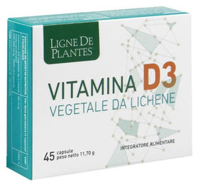 Natura Service Vitamin D3 aus Flechten vegan Kapseln für Erwachsene und Kinder 45 Kapseln – Bild 1 von 1