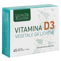 Produktbild von Natura Service Vitamin D3 aus Flechten vegan Kapseln für Erwachsene und Kinder 45 Kapseln