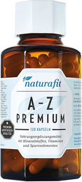 naturafit A-Z Premium Multivitamin Kapseln für Sportler 120 Stück – Bild 1 von 1