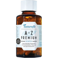 Produktbild von naturafit A-Z Premium Multivitamin Kapseln für Sportler 120 Stück