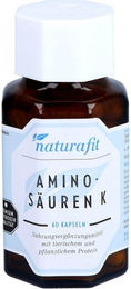 Naturafit Aminosäuren K Kapseln 60 Stück ohne Zusatzstoffe – Bild 1 von 2