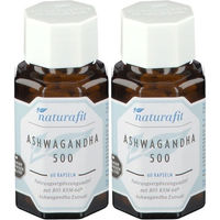 Produktbild von naturafit Ashwagandha Bio Kapseln 500 mg 60 Stück