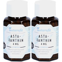 Produktbild von NATURAFIT Astaxanthin 4 mg Kapseln 120 Stück
