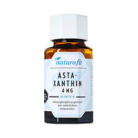 Produktbild von naturafit Astaxanthin 4 mg Kapseln, 60 Stück