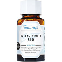Produktbild von naturafit Ballaststoffe Bio Akazienfaser Kapseln 60 Stück