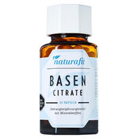 Produktbild von naturafit Basencitrate Mineralstoff-Komplex Kapseln 60 Stück