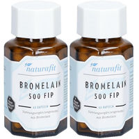 Produktbild von naturafit Bromelain 500 FIP Kapseln 120 Stück