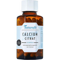 Produktbild von Naturafit Calcium Citrat Kapseln 120 Stück