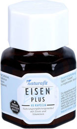 Naturafit Eisen Plus Kapseln mit Eisenfumarat für Frauen, Schwangere und Stillende – Bild 1 von 2