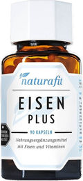 Naturafit Eisen Plus Kapseln mit Eisenfumarat für Frauen, Schwangere und Stillende – Bild 1 von 2