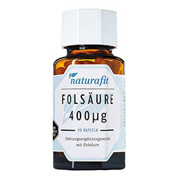 naturafit Folsäure Kapseln 90 Stück – Bild 1 von 1
