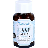 Produktbild von naturafit Haar Aktiv Kapseln mit Zink, Biotin und Selen 60 Stück