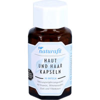 Produktbild von naturafit Haut und Haarkapseln mit Zink, Biotin und Selen, 90 Kapseln, laktosefrei und glutenfrei