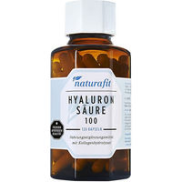 Produktbild von naturafit Hyaluronsäure 100 mg Kapseln 120 Stück