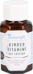 NaturaFit Kindervit M Calc Calcium Lutschtabletten glutenfrei 40 Stück – Bild 1 von 3