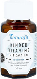 Naturafit Kindervitamine mit Calcium Lutschtabletten für Kinder – Bild 1 von 1