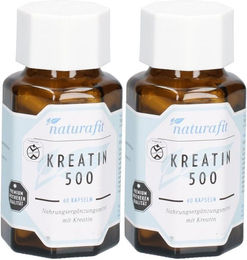 naturafit KREATIN 500 Monohydrat Kapseln 120 Stück – Bild 1 von 1