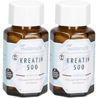 Produktbild von naturafit KREATIN 500 Monohydrat Kapseln 120 Stück