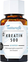 Naturafit Kreatin Monohydrat 500 Kapseln 60 Stück – Bild 1 von 2