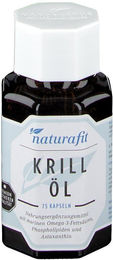 naturafit Krill-Öl Kapseln 75 Stück glutenfrei laktosefrei ohne Zusatzstoffe für Kinder – Bild 1 von 2