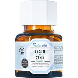 NATURAFIT Lysin und Zink Kapseln 20 Stück – Bild 1 von 1